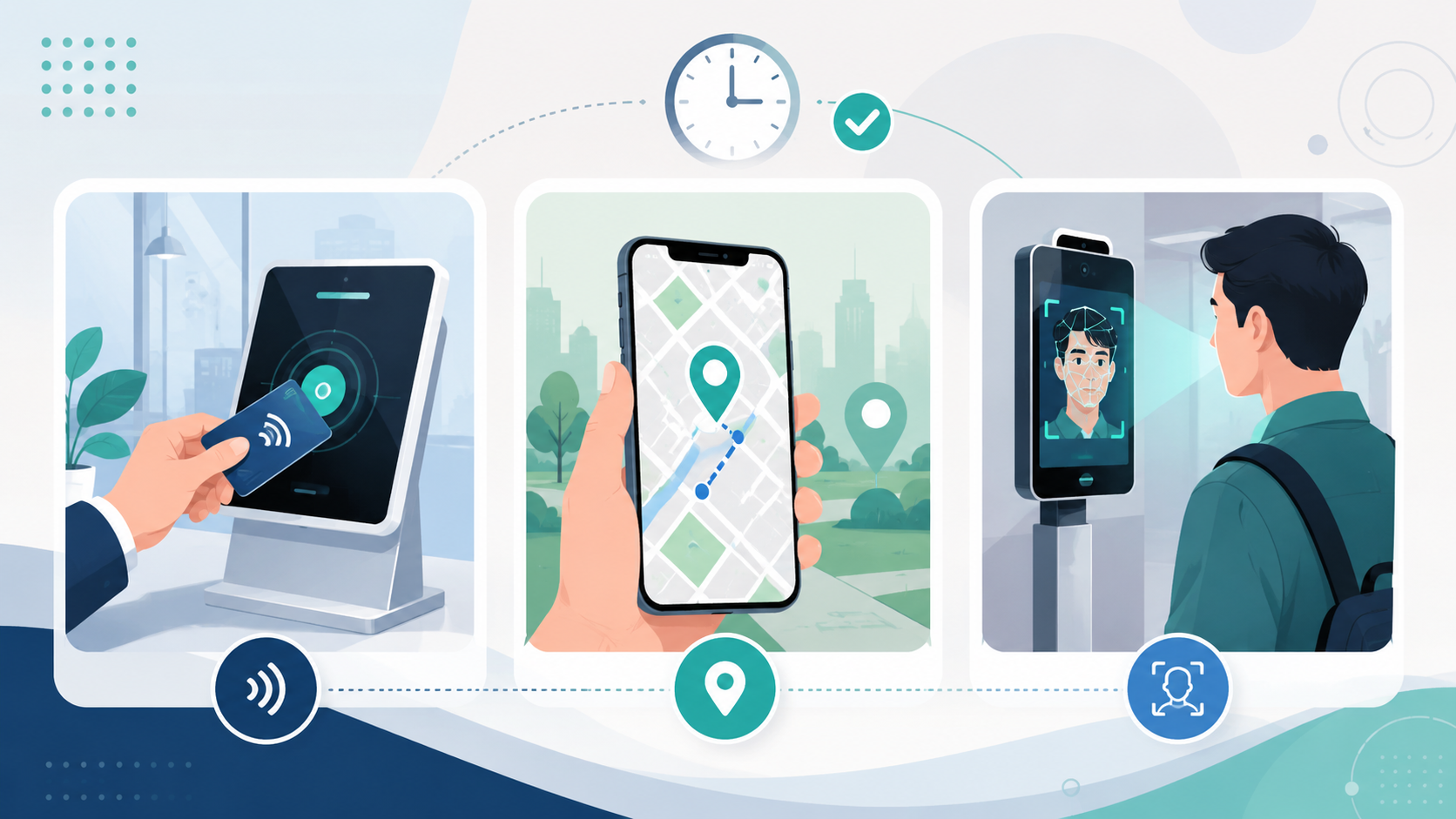 NFC 打卡是什麼？和 GPS 打卡、人臉辨識打卡差在哪？
